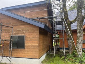 足場設置工事例｜長野県大町市